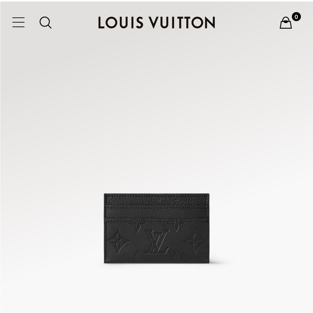 Louis Vuitton Double Card Holder